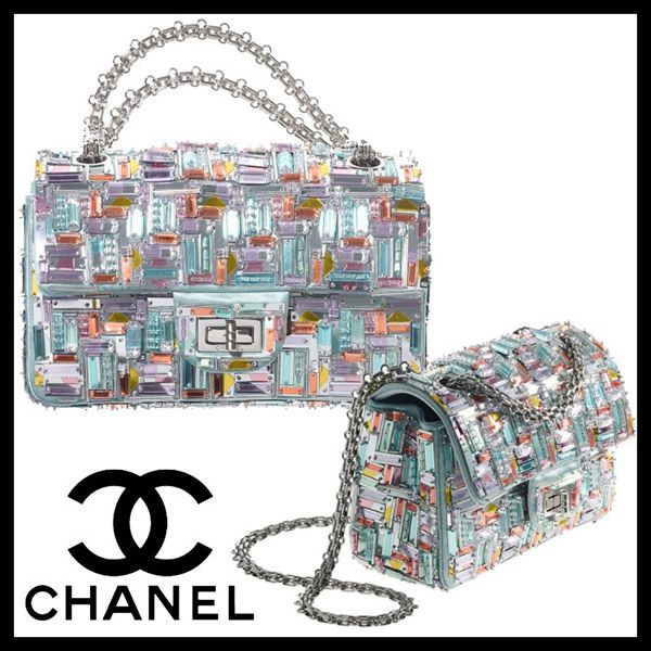 シャネル ミニハンドバッグ コピー★サテン & コスチューム パール AS0874B06805NF994